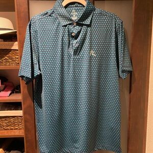 Rhoback Irish shamrock golf polo, used once